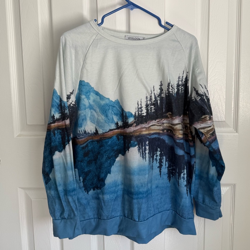 Mountain Landscape Sweatshirt
